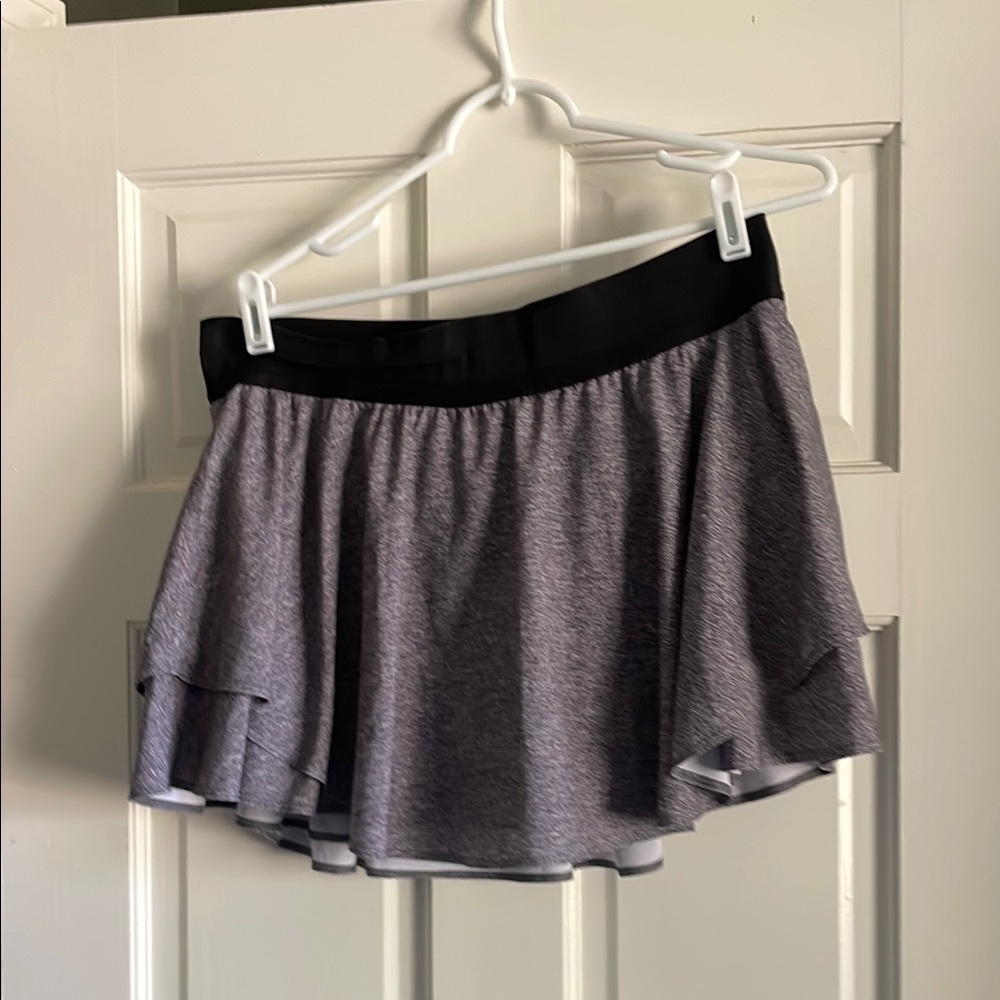 Gray Layered Lululemon Skirt